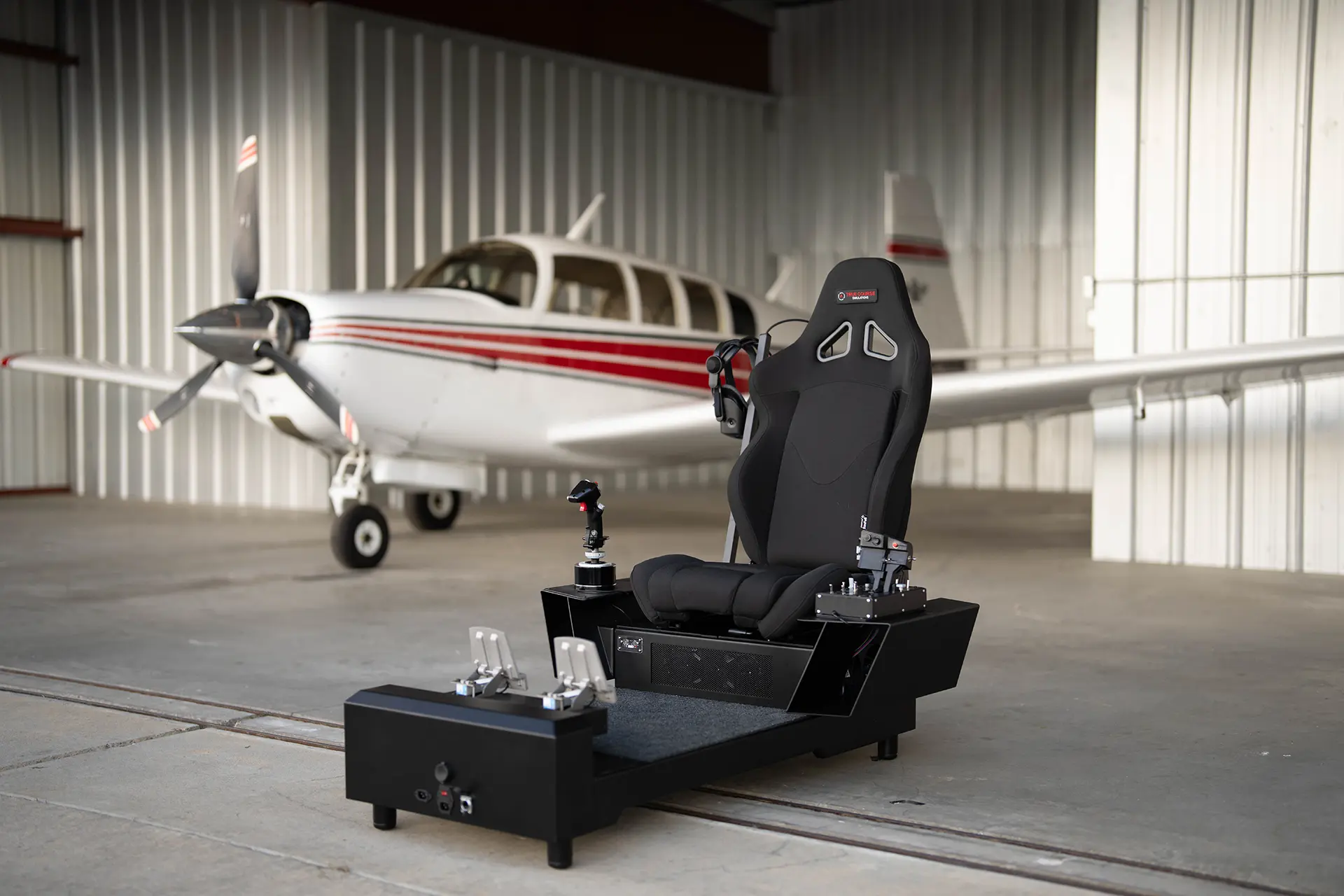 Immersive True Course Flight Simulation